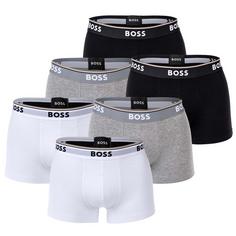 Boss Boxershort Hipster Herren Weiß/Grau/Schwarz