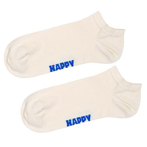 Rückansicht von Happy Socks Socken Socken Pink/Weiß/Gelb