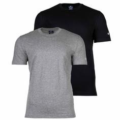 CHAMPION T-Shirt T-Shirt Herren Schwarz/Grau