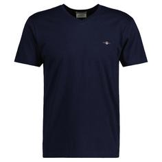 GANT T-Shirt T-Shirt Herren Dunkelblau