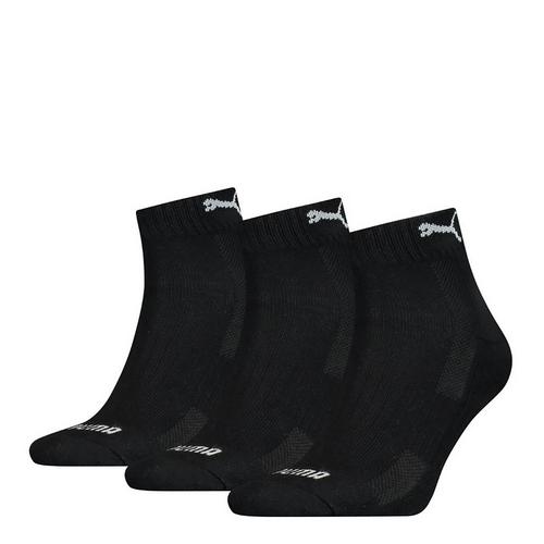 Rückansicht von PUMA Socken Freizeitsocken Schwarz/Weiß