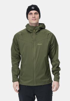 Rückansicht von Bergans of Norway Microlight Windbreaker Herren Dark Olive Green