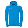 Kempa Emotion 27 Kapuzenjacke Kinder - kempablau/wei&szlig;