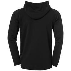 Rückansicht von Uhlsport ESSENTIAL PRO Hoodie Kinder schwarz