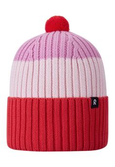 reima Pipaus Beanie Kinder Reima red