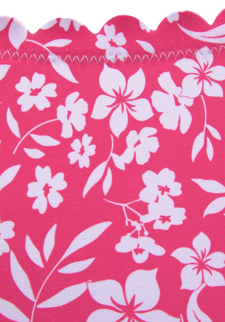 Vivance Vivance Bikini-Hose Bikini Hose Damen - neonpink-wei&szlig; - 1 | SportScheck