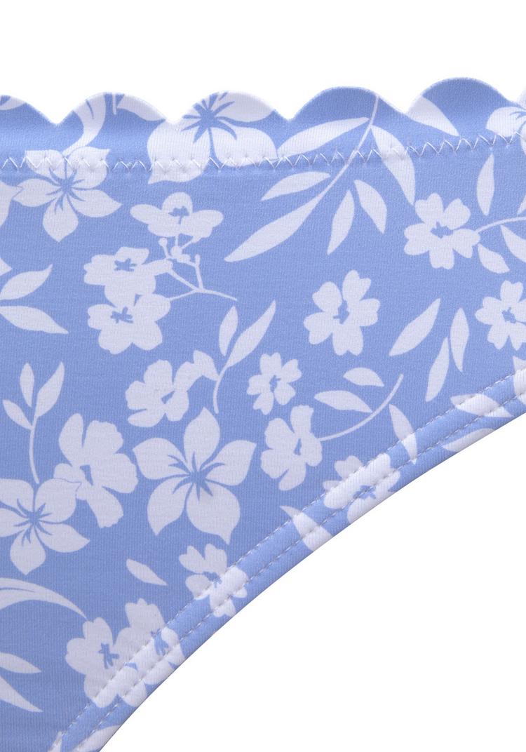 Vivance Vivance Bikini-Hose Bikini Hose Damen - himmelblau-wei&szlig; - 0 | SportScheck