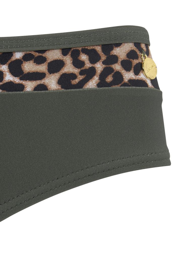 Lascana Lascana Bikini-Hose Bikini Hose Damen - oliv-leo - 1 | SportScheck