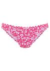 Vivance Bikini-Hose Bikini Hose Damen - neonpink-wei&szlig;