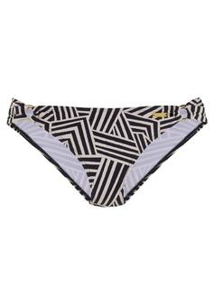 Lascana Bikini-Hose Bikini Hose Damen schwarz-creme