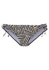 Lascana Bikini-Hose Bikini Hose Damen - schwarz-creme