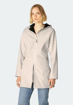 Rückansicht von Ilse Jacobsen DAYBREAK01 Regenjacke Damen Bleached Sand