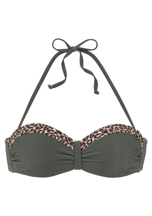 Lascana B&uuml;gel-Bandeau-Bikini-Top Bikini Oberteil Damen