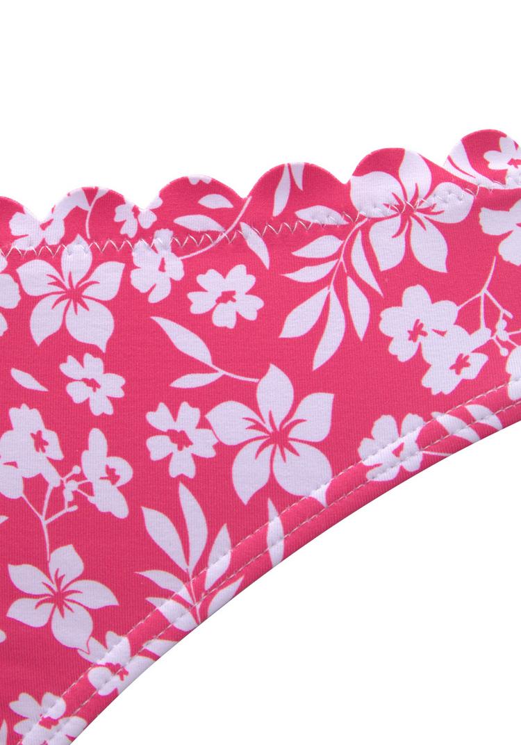 Vivance Vivance Bikini-Hose Bikini Hose Damen - neonpink-wei&szlig; - 0 | SportScheck