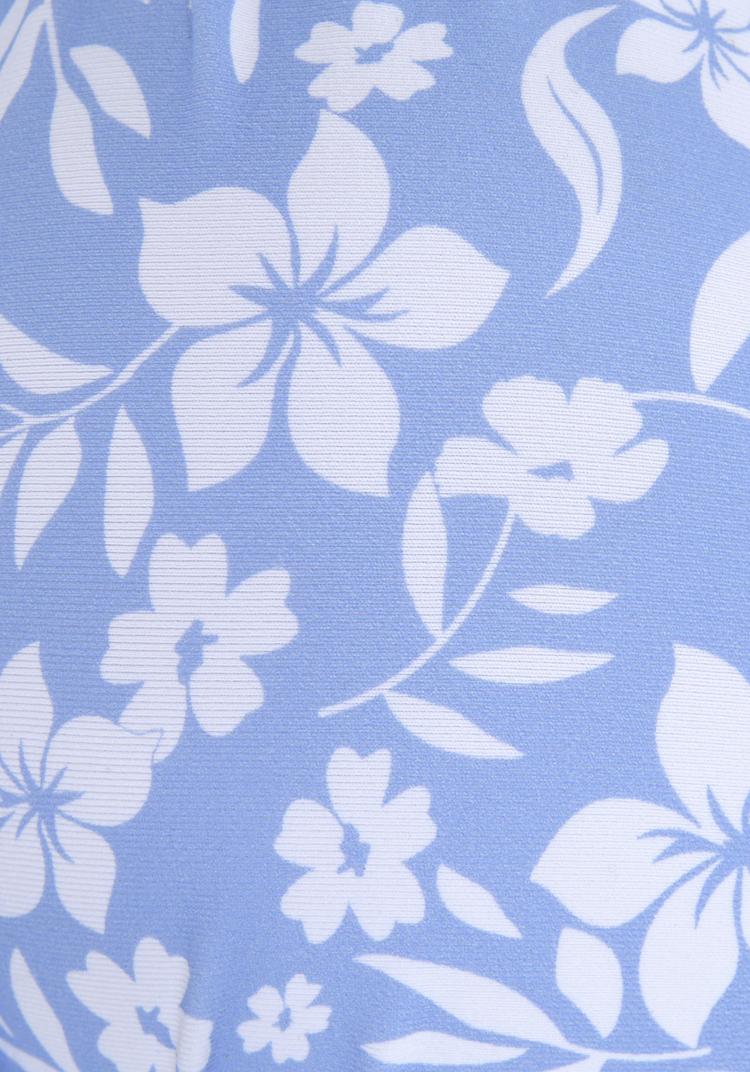 Vivance Vivance B&uuml;gel-Bandeau-Bikini-Top Bikini Oberteil Damen - himmelblau-wei&szlig; - 0 | SportScheck