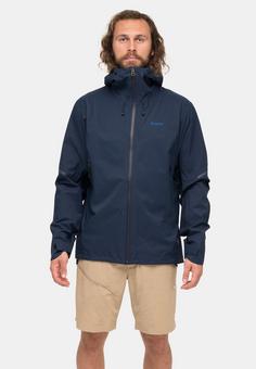 Rückansicht von Bergans of Norway Rabot Allround Hardshelljacke Herren navy blue