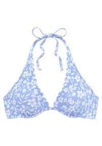 Vivance B&uuml;gel-Bikini-Top Bikini Oberteil Damen - himmelblau-wei&szlig;