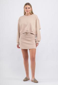 Rückansicht von Tom Barron Trainingsanzug Damen ecru