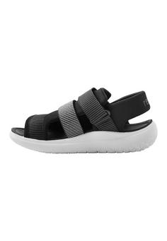 Rückansicht von reima Kesakko Sandalen Kinder Black