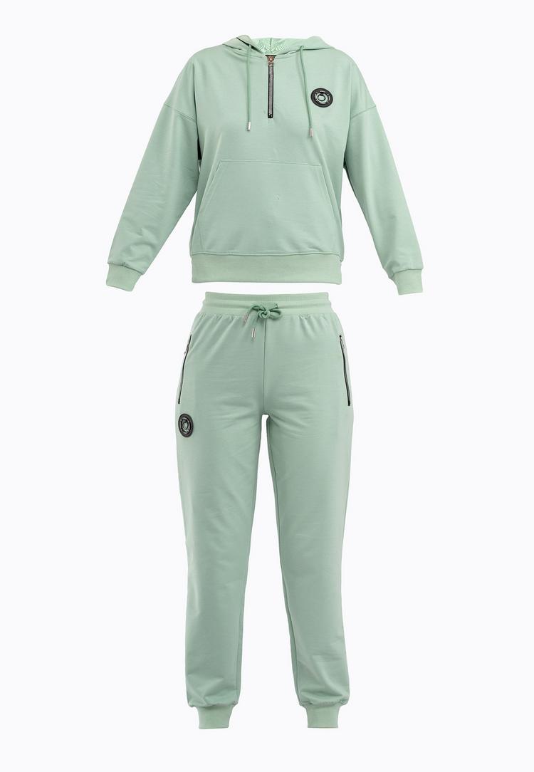 Tom Barron Tom Barron Trainingsanzug Damen - gr&uuml;n - 0 | SportScheck