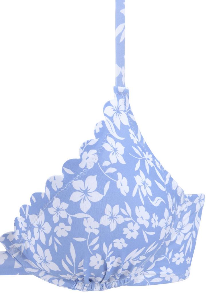 Vivance Vivance B&uuml;gel-Bikini-Top Bikini Oberteil Damen - himmelblau-wei&szlig; - 1 | SportScheck