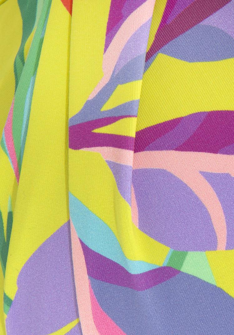 S.OLIVER S.OLIVER B&uuml;gel-Bikini-Top Bikini Oberteil Damen - gelb-bedruckt - 0 | SportScheck