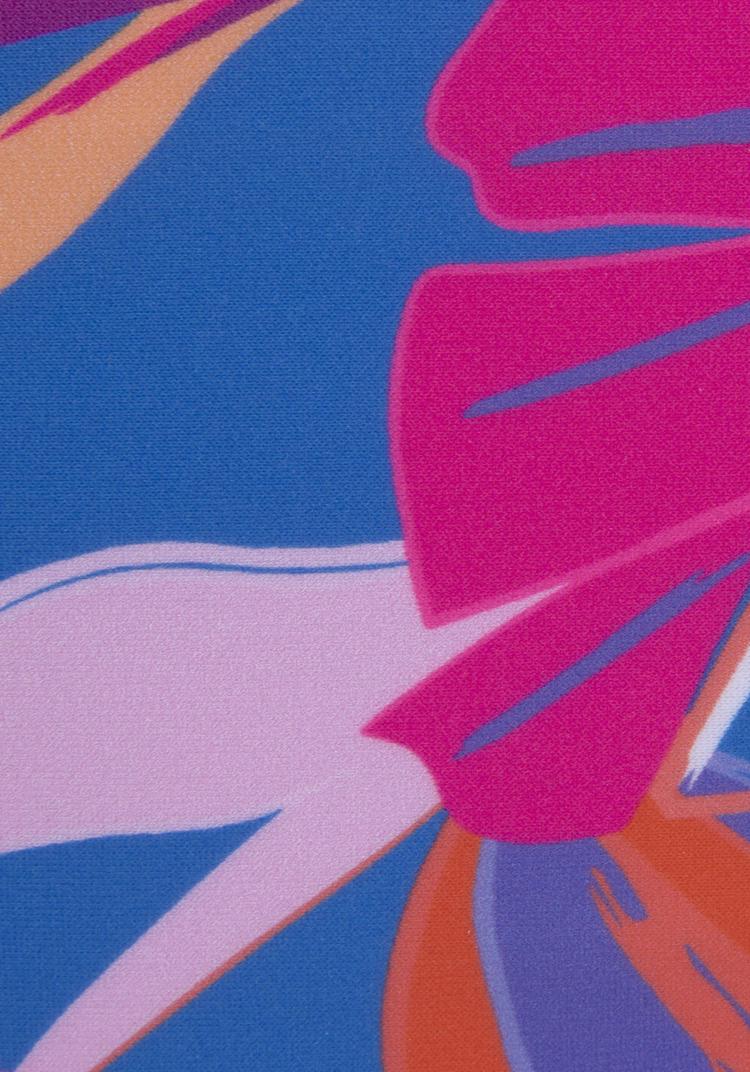 Buffalo Buffalo Bikini-Hose Bikini Hose Damen - blau-pink bedruckt - 1 | SportScheck