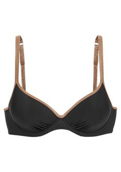 BRUNO BANANI Bügel-Bikini-Top Bikini Oberteil Damen schwarz