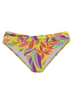 S.OLIVER Bikini-Hose Bikini Hose Damen gelb-bedruckt