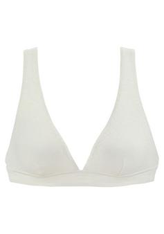 Buffalo Triangel-Bikini-Top Bikini Oberteil Damen creme