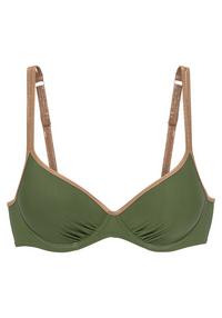 BRUNO BANANI B&uuml;gel-Bikini-Top Bikini Oberteil Damen - oliv