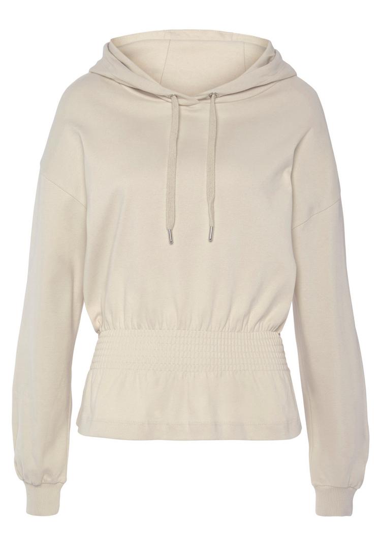 Lascana Lascana Hoodie Hoodie Damen - creme - 0 | SportScheck