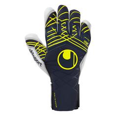 Uhlsport Prediction Absolutgrip SC Torwarthandschuhe Kinder marine/weiß/fluo gelb