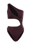 LSCN by Lascana Monokini Badeanzug Damen - aubergine