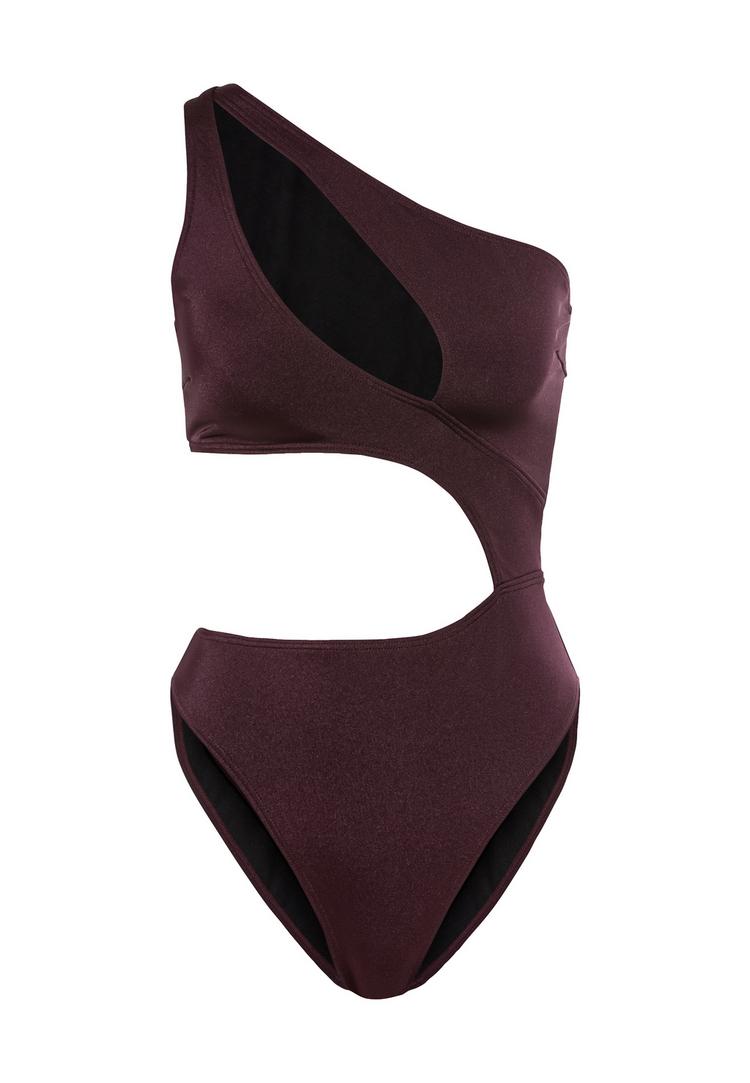 LSCN by Lascana LSCN by Lascana Monokini Badeanzug Damen - aubergine - 0 | SportScheck