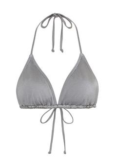 LSCN by Lascana Triangel-Bikini-Top Bikini Oberteil Damen silber