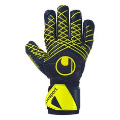 Uhlsport Prediction Supersoft HN Torwarthandschuhe Kinder marine/weiß/fluo gelb