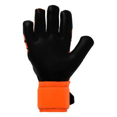 Rückansicht von Uhlsport SUPER RESIST+ HN Torwarthandschuhe fluo orange