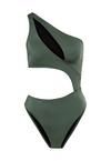 LSCN by Lascana Monokini Badeanzug Damen - oliv