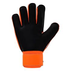 Rückansicht von Uhlsport Soft Resist+ Flex Frame Torwarthandschuhe Kinder fluo orange