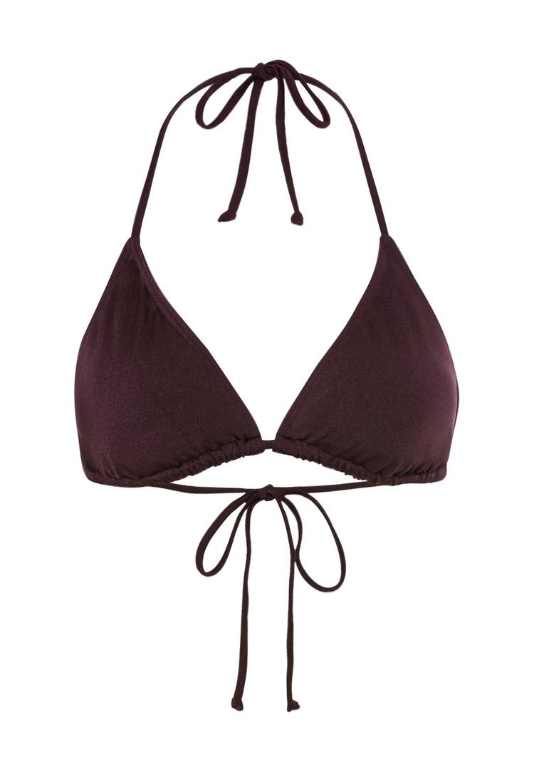 LSCN by Lascana LSCN by Lascana Triangel-Bikini-Top Bikini Oberteil Damen - aubergine - 0 | SportScheck