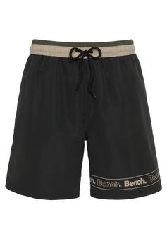 Bench Badeshorts Badeshorts Herren schwarz