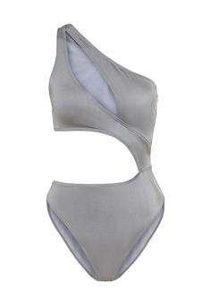 LSCN by Lascana Monokini Badeanzug Damen silber