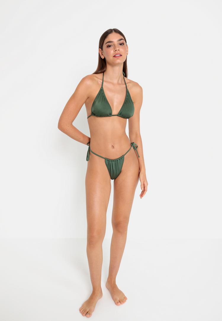 LSCN by Lascana LSCN by Lascana Triangel-Bikini-Top Bikini Oberteil Damen - olive - 2 | SportScheck