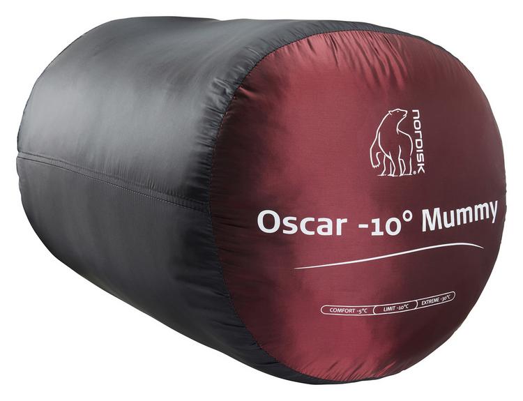Nordisk Nordisk OSCAR -10&deg; MUMMY M Kunstfaserschlafsack - Rio Red - 3 | SportScheck