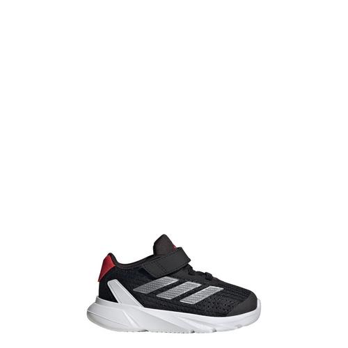 Rückansicht von adidas Duramo SL Kids Schuh Laufschuhe Kinder Core Black / Iron Metallic / Better Scarlet