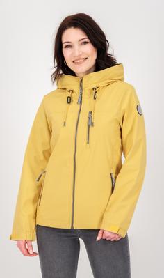 Rückansicht von KILLTEC GS 97 WMN CS Softshelljacke Damen gelb