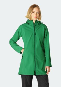 Rückansicht von Ilse Jacobsen DAYBREAK01 Regenjacke Damen Sea Plant