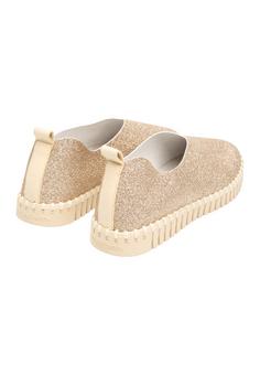 Rückansicht von Ilse Jacobsen Tulip3272GB Slipper Damen platin