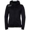 Kempa PLAYER WOMEN Kapuzenjacke Damen - schwarz/wei&szlig;